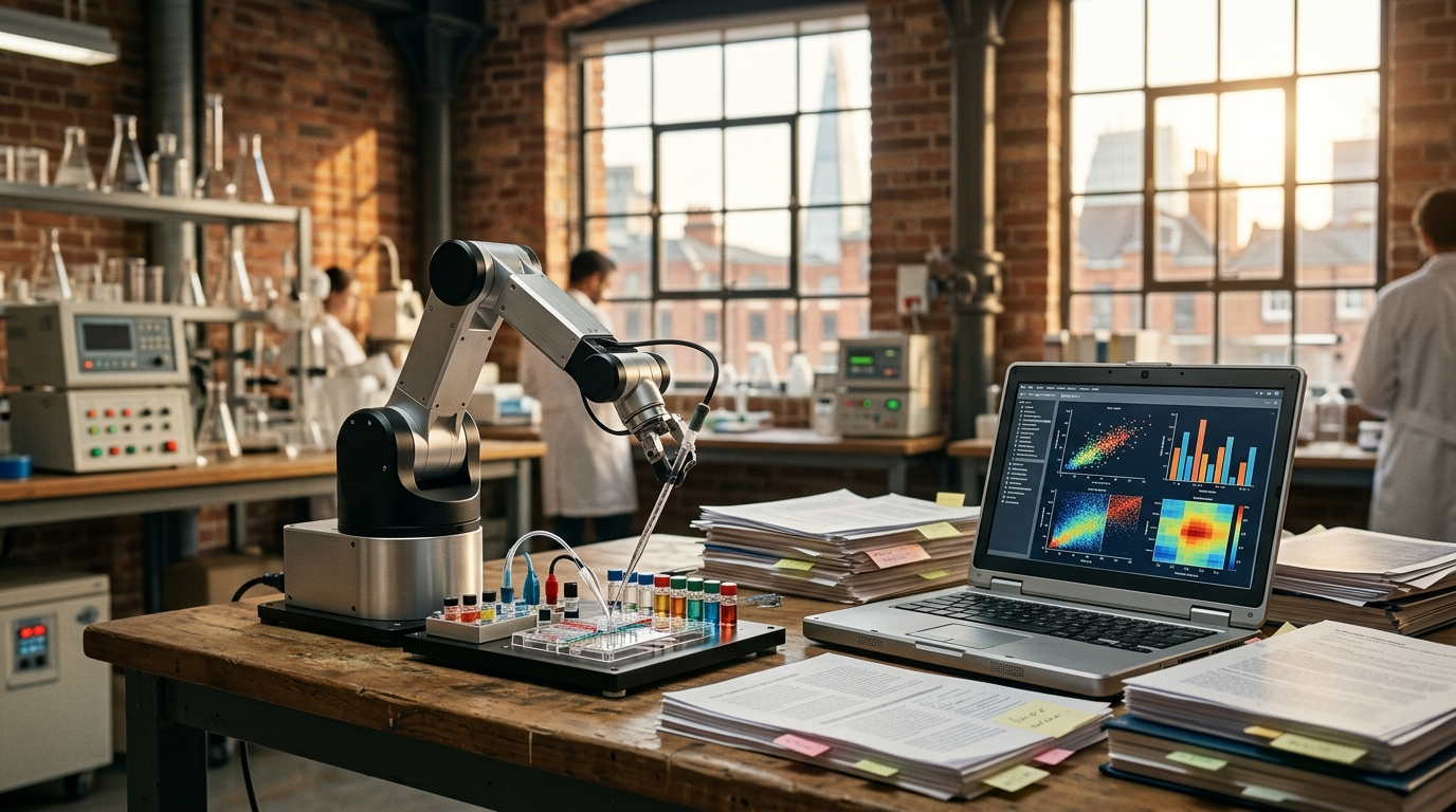 Faraday: small AI agent beats frontier models in the lab