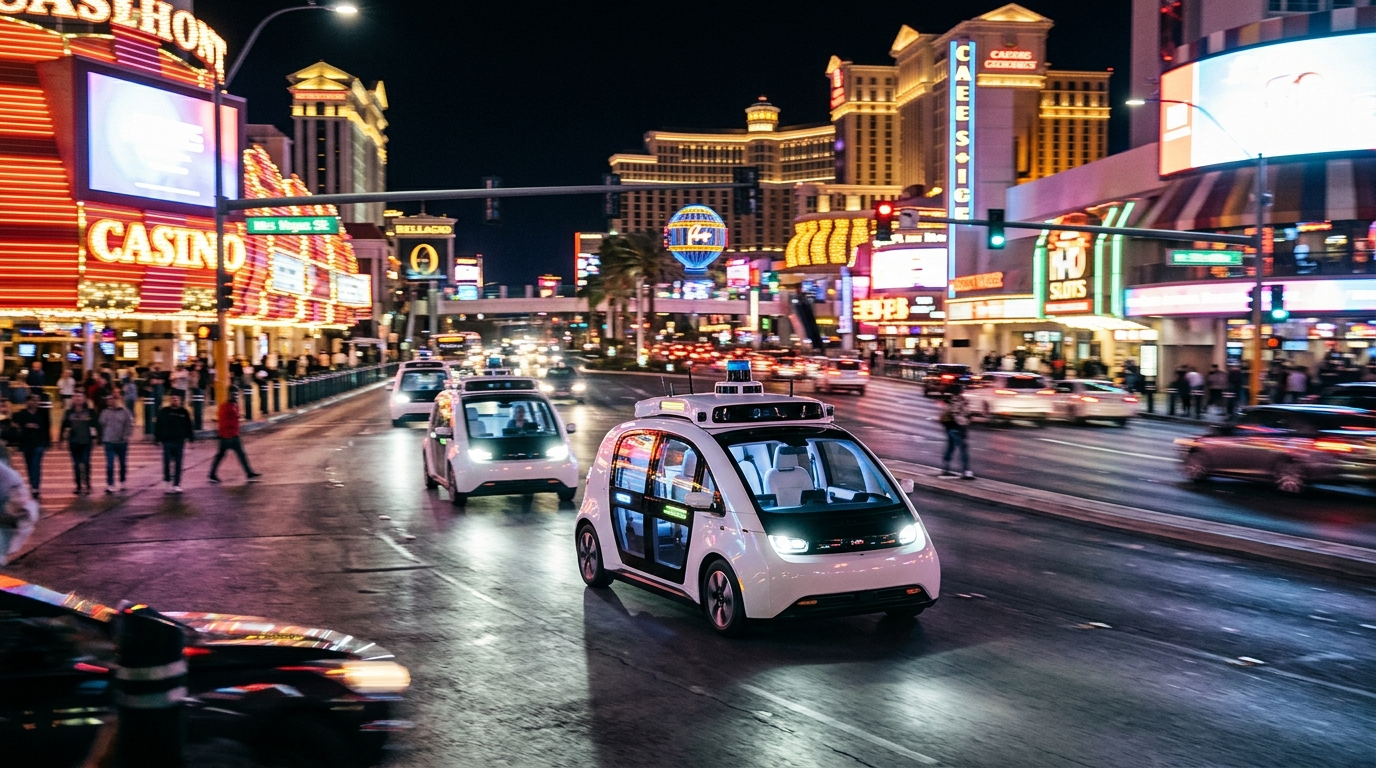Nevada approves up to 8,000 robotaxis for Las Vegas