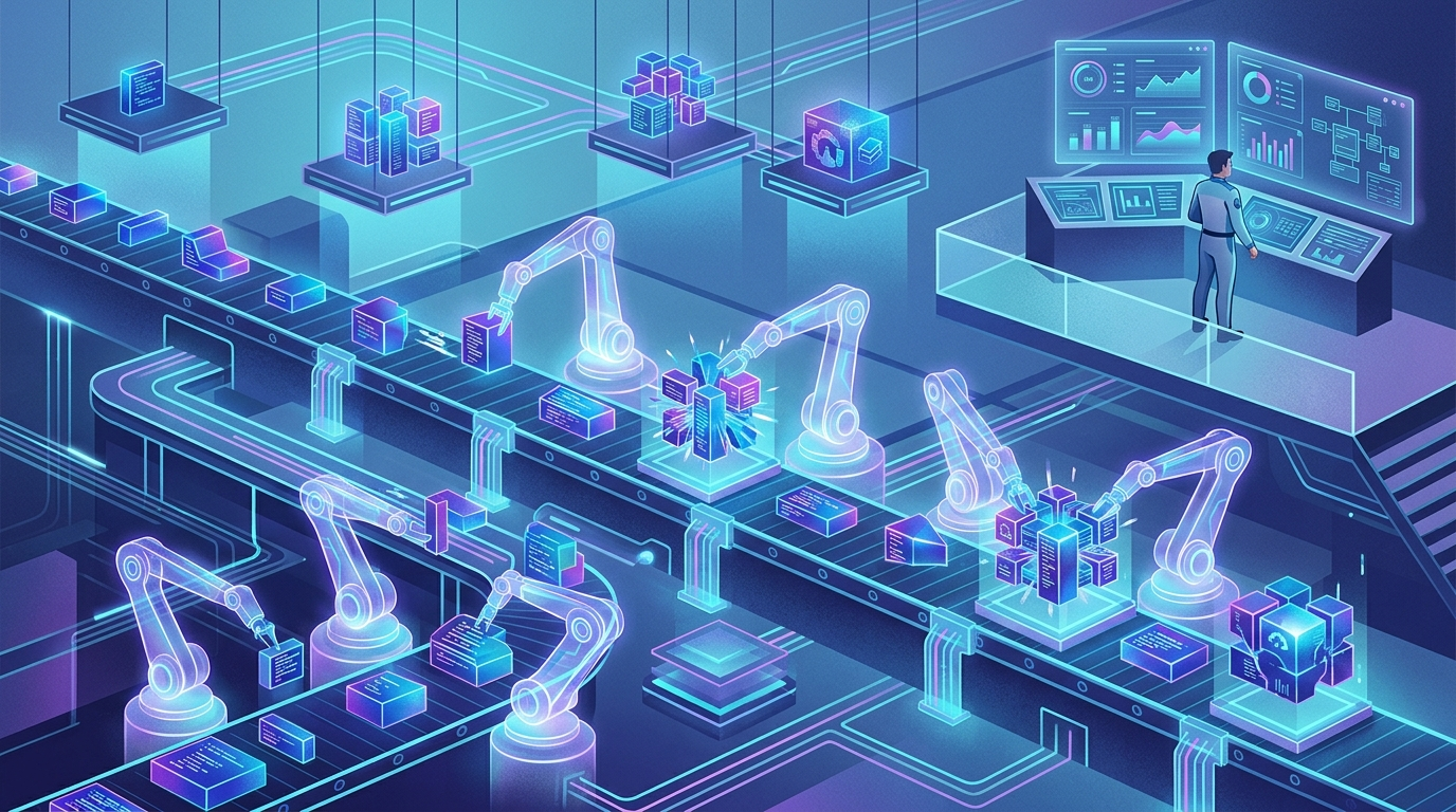 Warp Factories: Software-Fabriken für Flotten von KI-Agenten