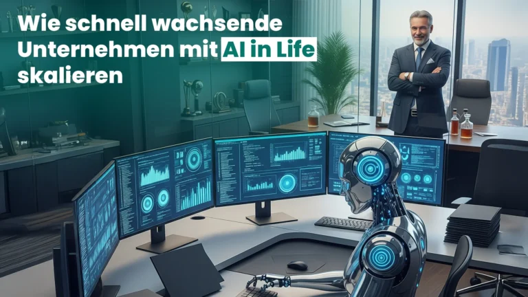 Wie schnell wachsende Unternehmen mit AI in Life skalieren – ganz ohne Neueinstellungen